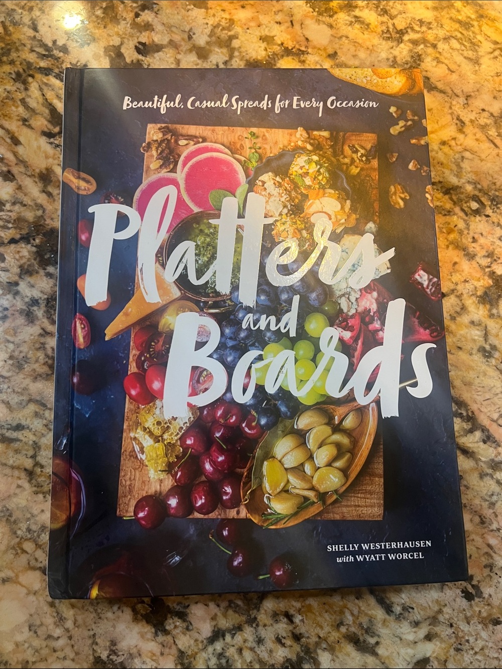 Platters and Boards Cookbook - Vibrant Food Photography Cover
